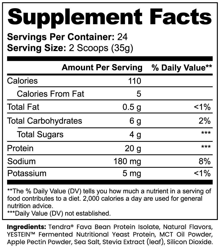 (NEW) Gym Dynamx Whey Plant Base Protein (Vanilla)
