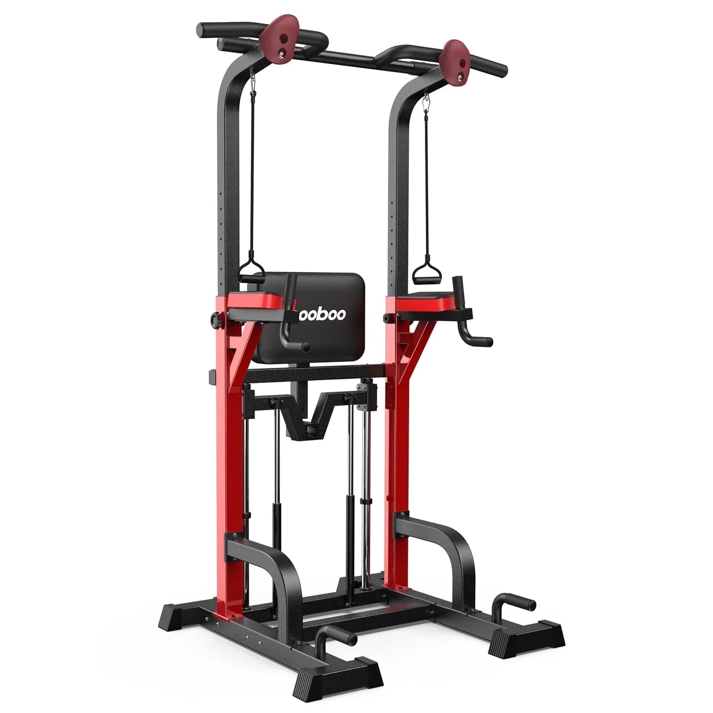 Transform Your Workouts with the Power Tower Pull-Up Dip Station – Ultimate Multi-Function Home Gym Equipment Supporting Up to 480 lbs!