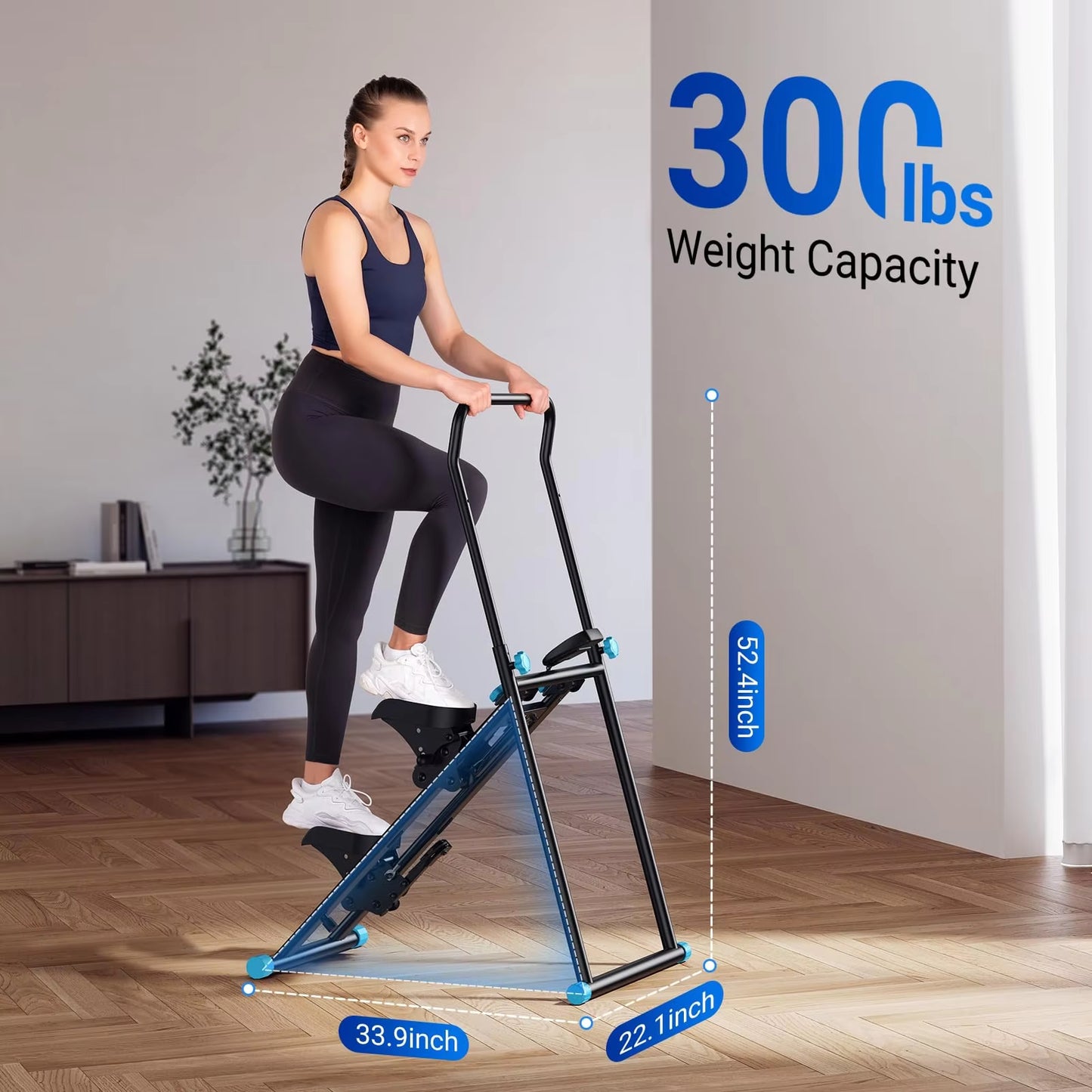 Elevate Your Home Workouts with the New Vertical Climber Machine - Compact Full-Body Cardio Stepper for Efficient Fitness Training