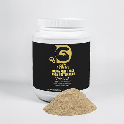 (NEW) Gym Dynamx Whey Plant Base Protein (Vanilla)