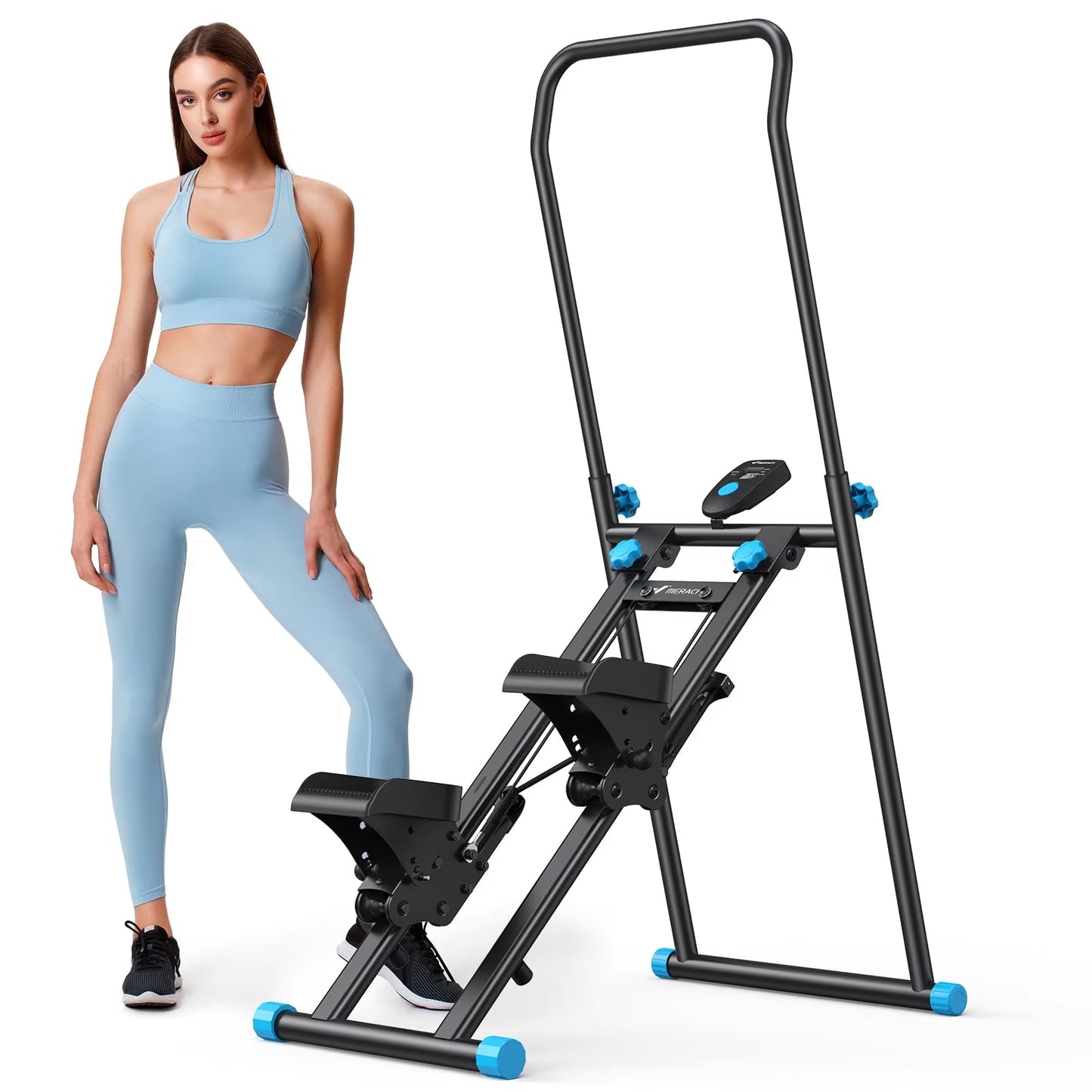 Elevate Your Home Workouts with the New Vertical Climber Machine - Compact Full-Body Cardio Stepper for Efficient Fitness Training