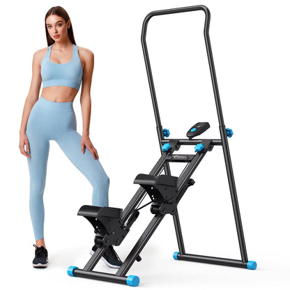 Elevate Your Home Workouts with the New Vertical Climber Machine - Compact Full-Body Cardio Stepper for Efficient Fitness Training