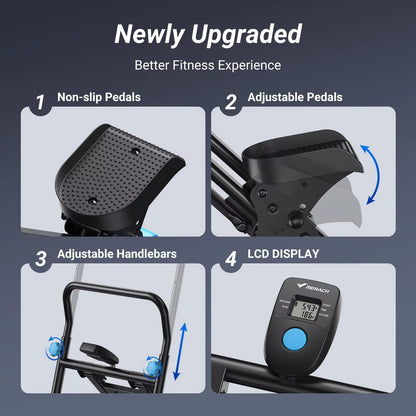 Elevate Your Home Workouts with the New Vertical Climber Machine - Compact Full-Body Cardio Stepper for Efficient Fitness Training