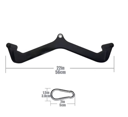 Gym Dynamx T-Bar and V-Bar Cable Machine Attachments