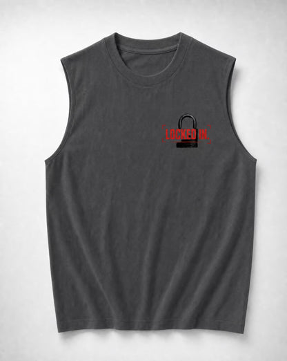 Locked In Sleeveless Tank Top {NEW DROP!}