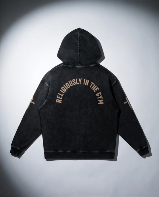 Religiously in the gym hoodie