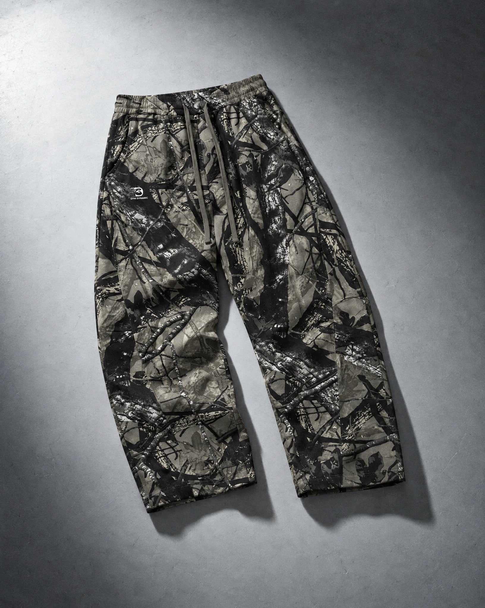 Unisex Camo Barrel Pants | Streetwear | Gym Dynamx - Gym Dynamx