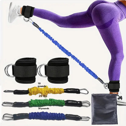 Gym Dynamx Ankle Resistance Bands Brace with Straps