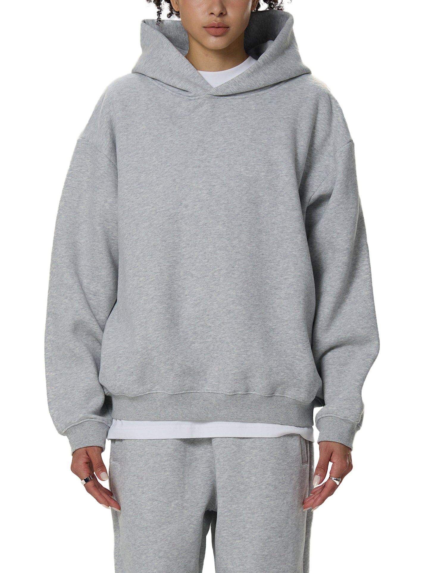 Gym Dynamx Fleeced Boxy Hoodie