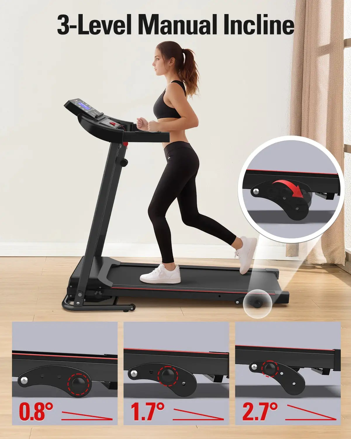 Gym Dynamx Treadmill Fitness Walking Machine